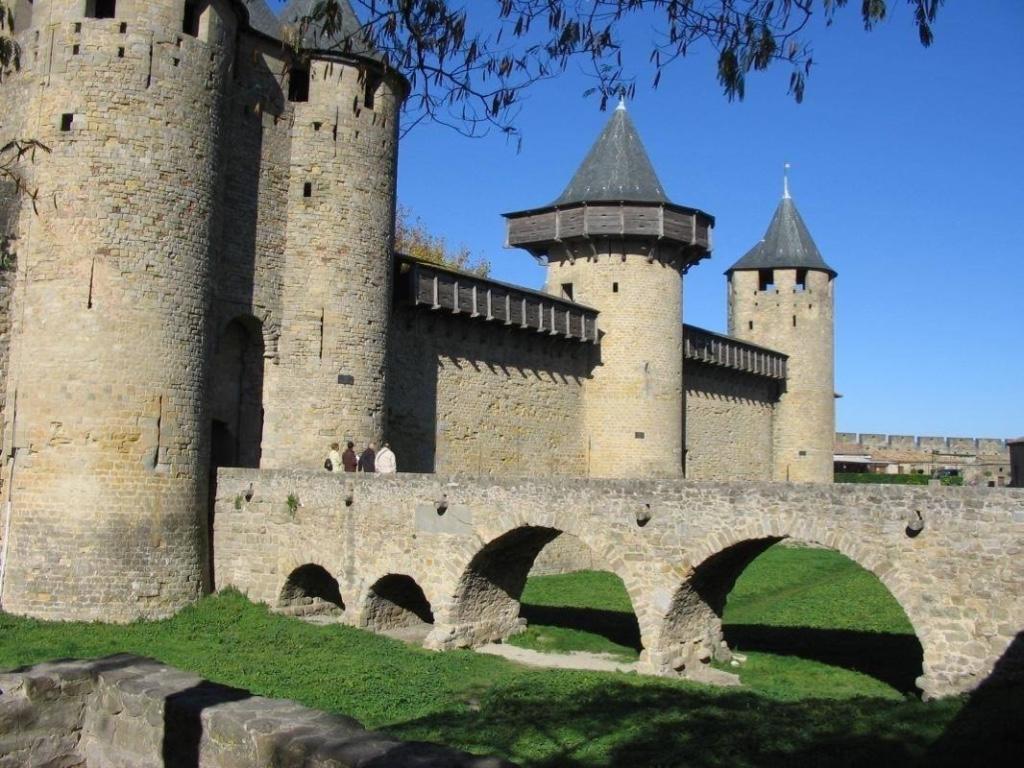 L'Oree De La Cite Villa Carcassonne Eksteriør billede