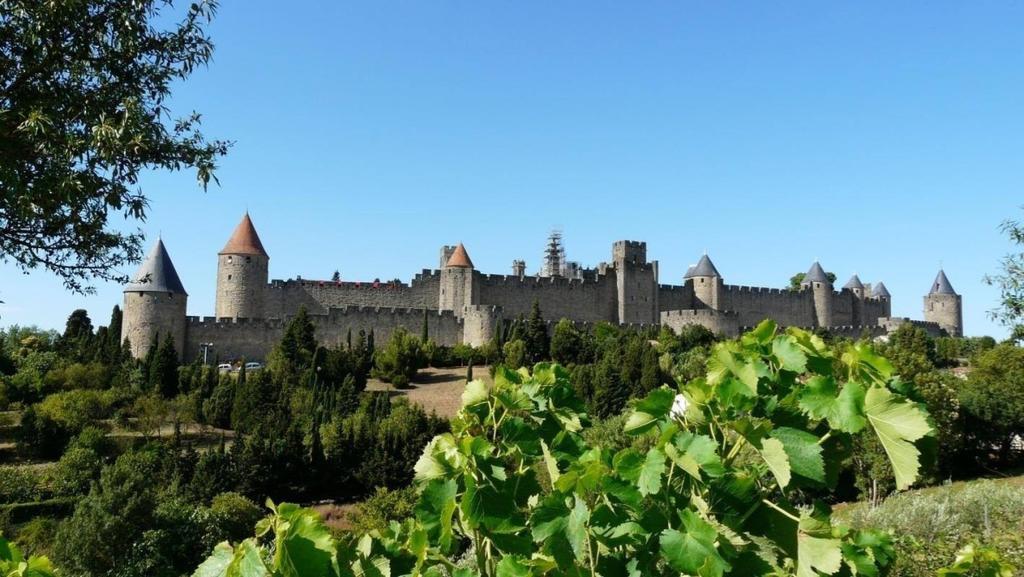 L'Oree De La Cite Villa Carcassonne Eksteriør billede