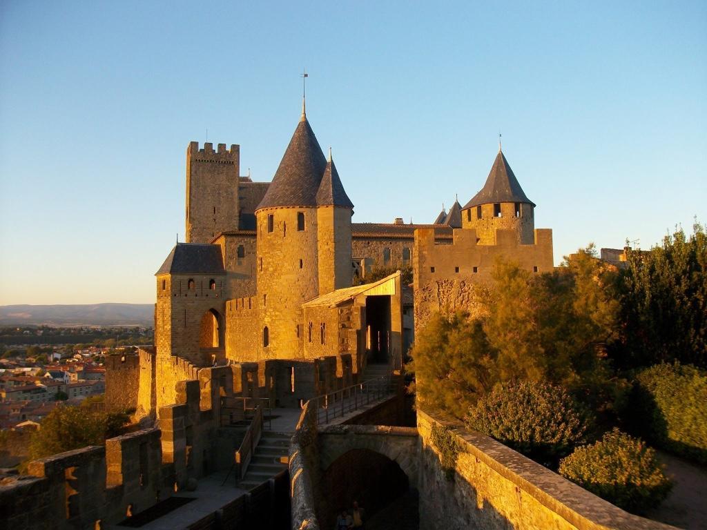 L'Oree De La Cite Villa Carcassonne Eksteriør billede